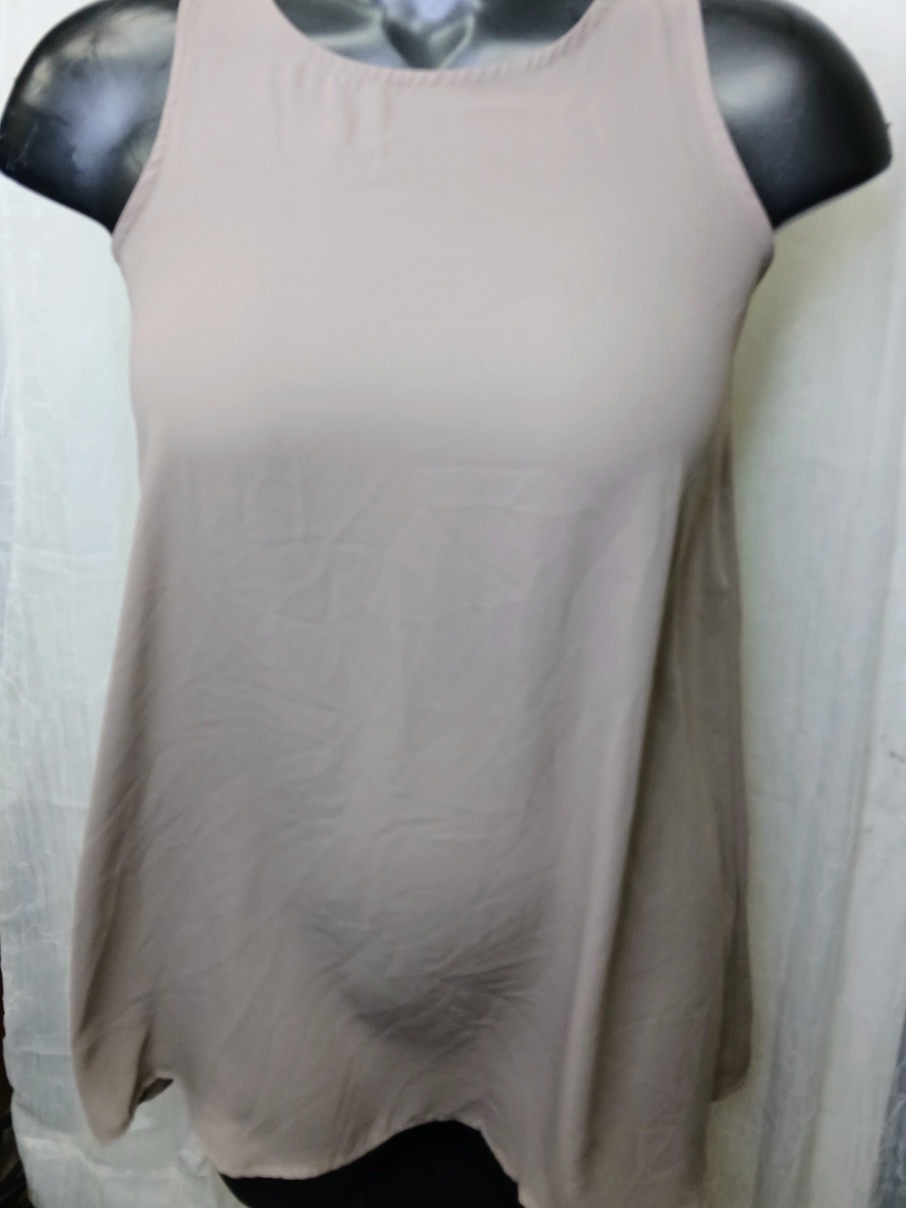 Forever 21 Women's Scoop Neck Tank Top - Taupe